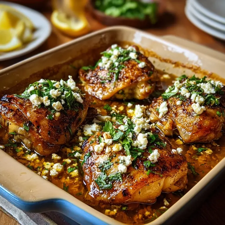Hot Honey Feta Chicken Recipe