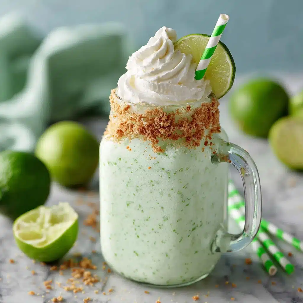 Healthy Key Lime Pie Smoothie Recipe - Recipe Image