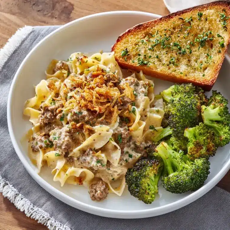 French Onion Beef Casserole Recipe