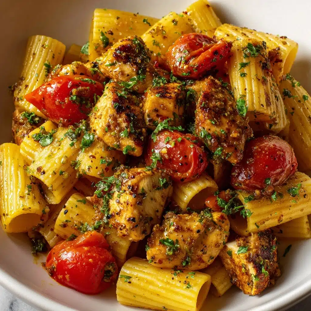 Tuscan Chicken Pasta Recipe - Recipe Image