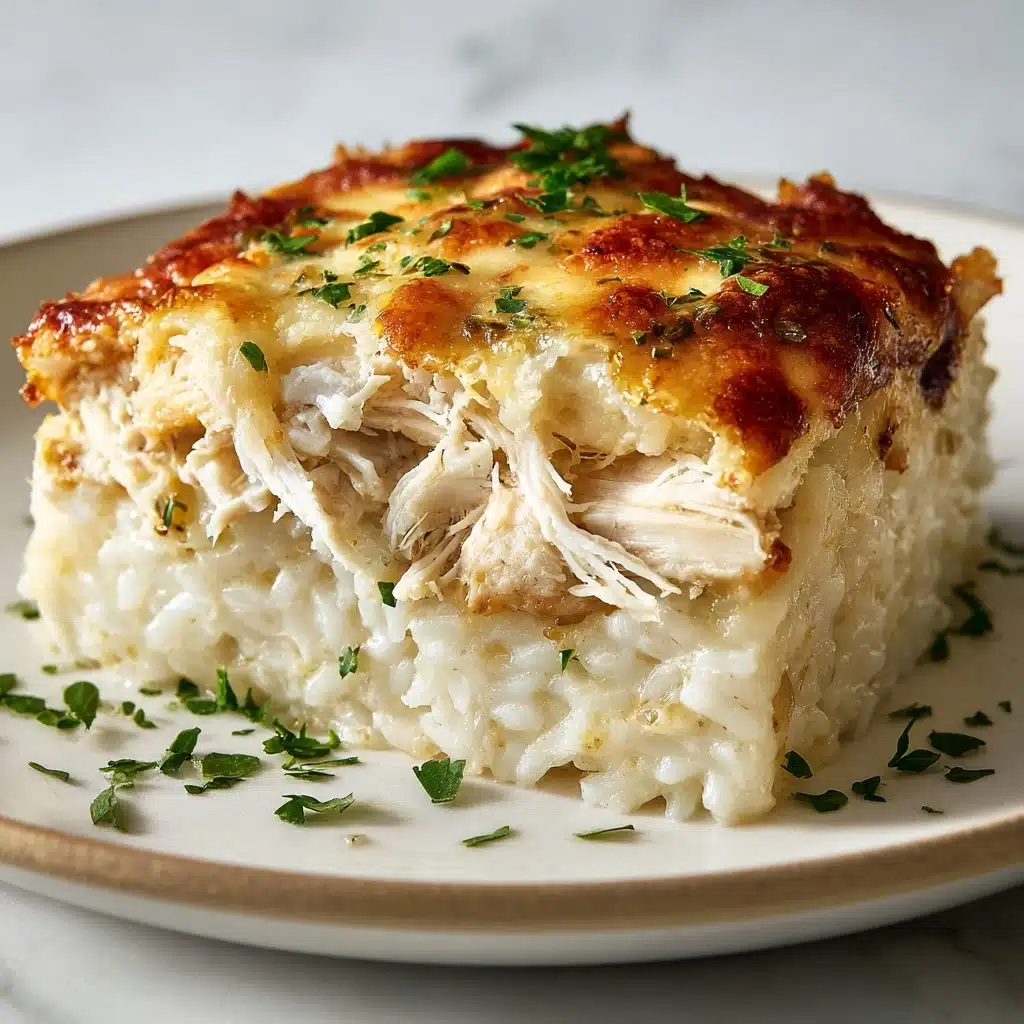 Healthy Chicken Cauliflower Rice Casserole Recipe - Recipe Image