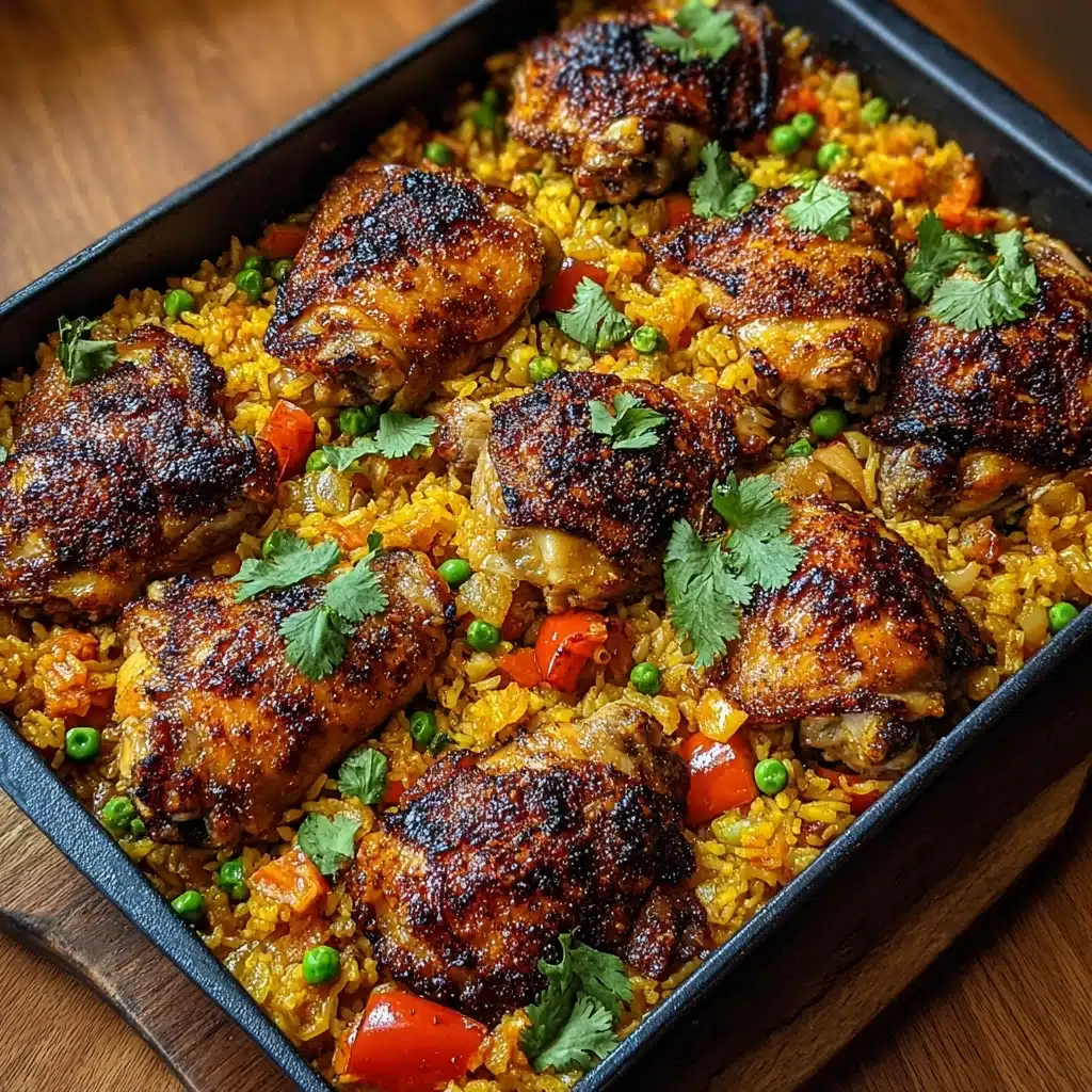 Caribbean Chicken and Rice Recipe - Recipe Image