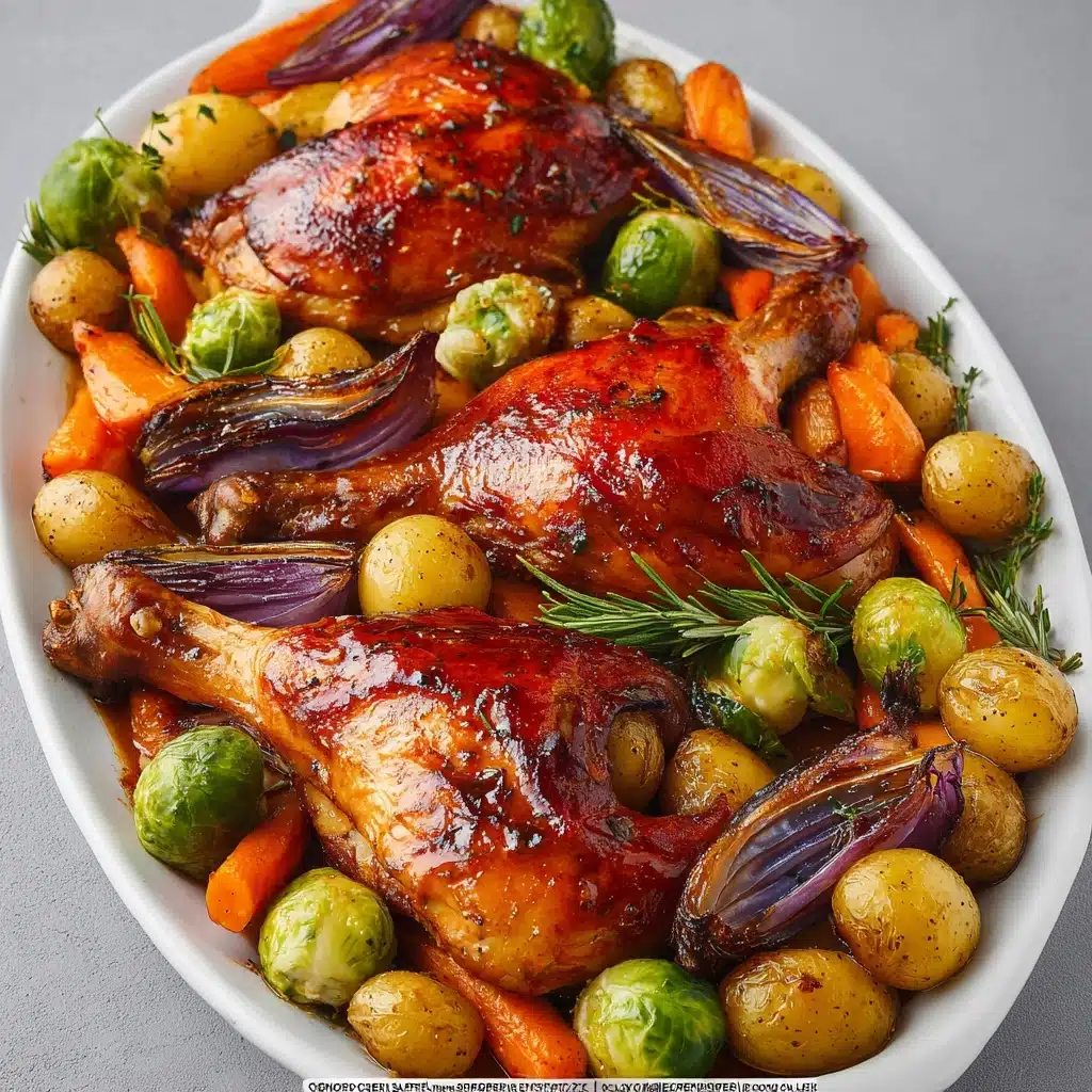 Balsamic Glazed Chicken and Veggies Recipe