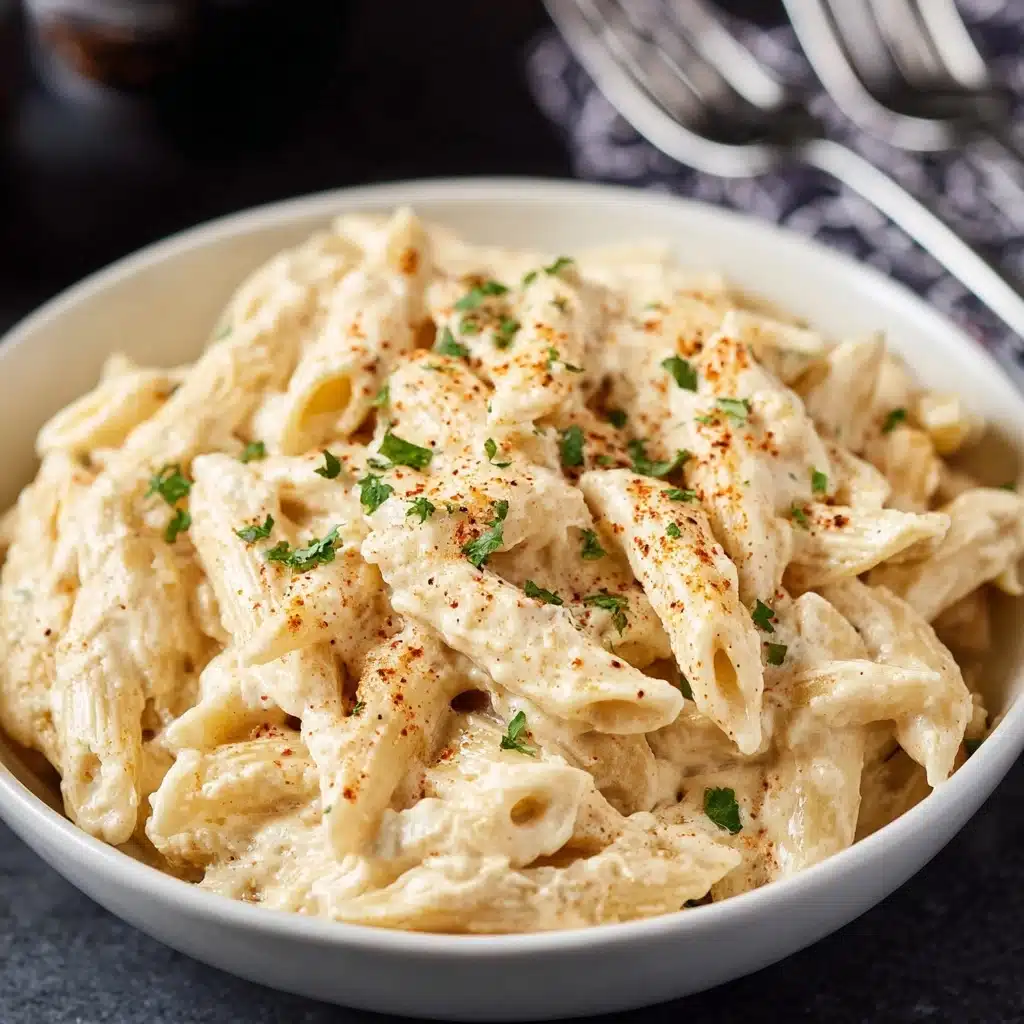 Crock Pot Creamy Cajun Chicken Pasta Recipe - Recipe Image