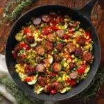 Sausage and Veggies Skillet Recipe