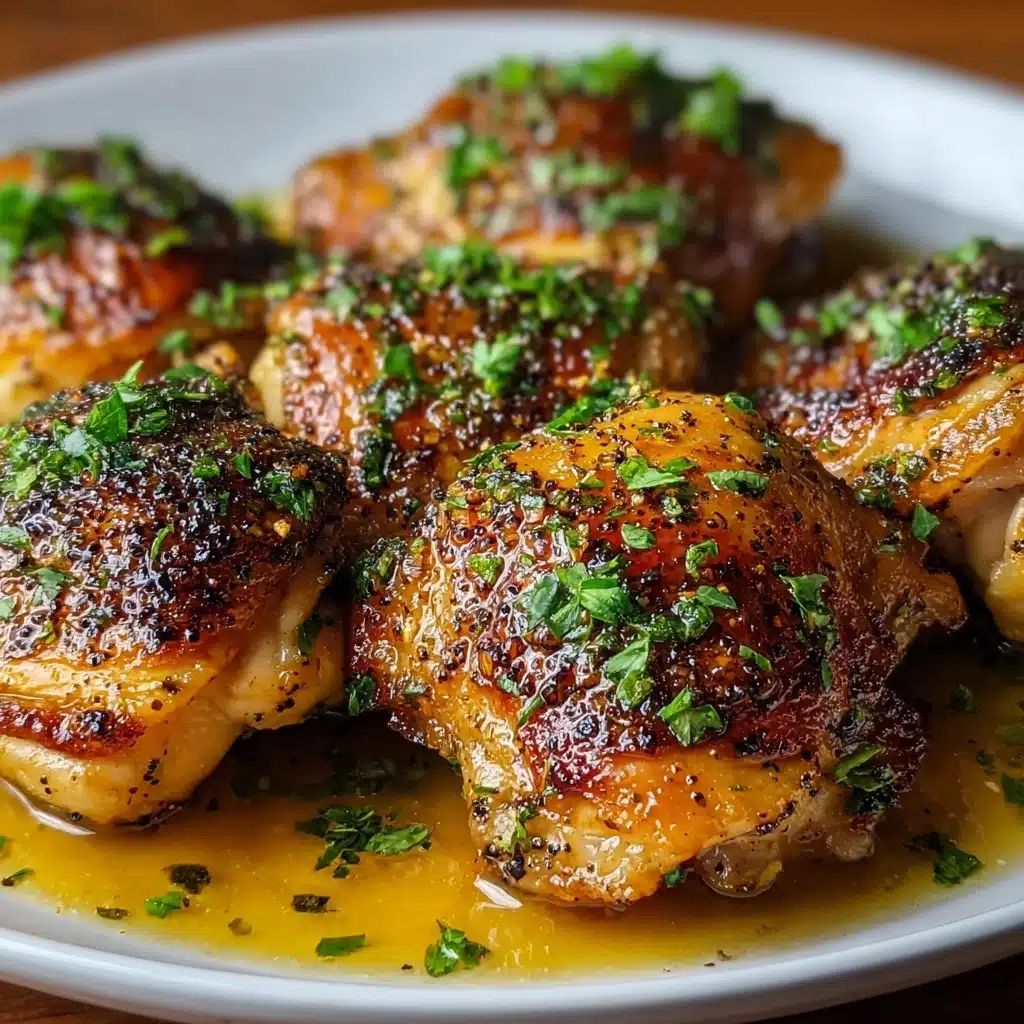 Baked Chicken Thighs Recipe - Recipe Image
