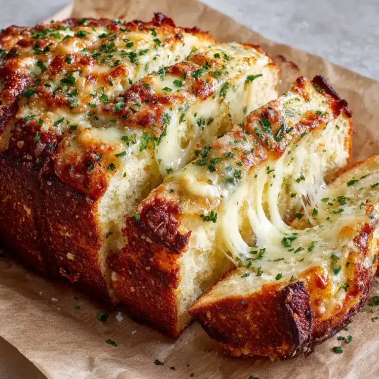 Cheesy Garlic Bread Recipe