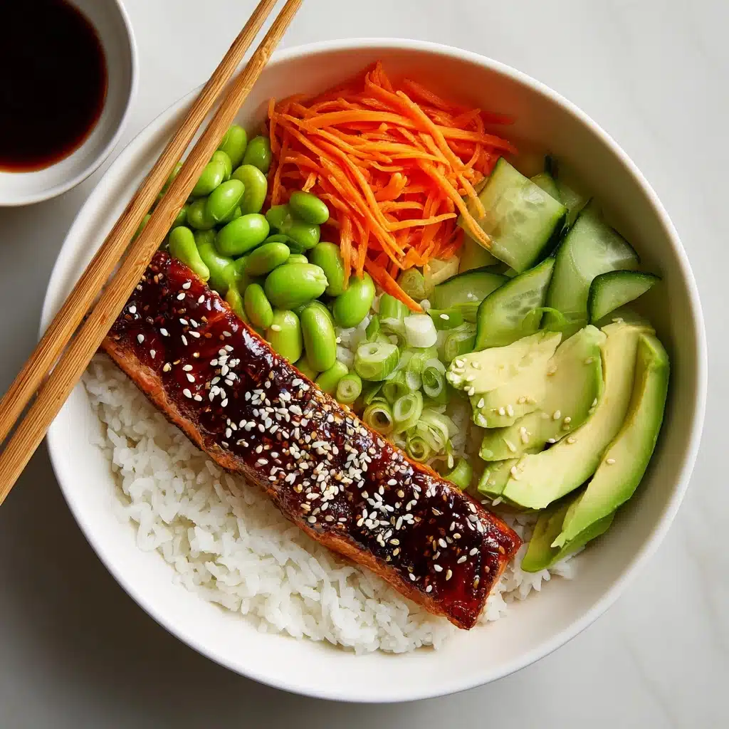 Salmon Rice Bowl Flavors Recipe - Recipe Image