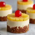 Mini Pineapple Upside-Down Cheesecakes Recipe