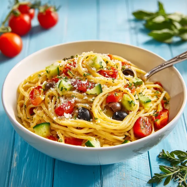 Italian Spaghetti Salad Recipe