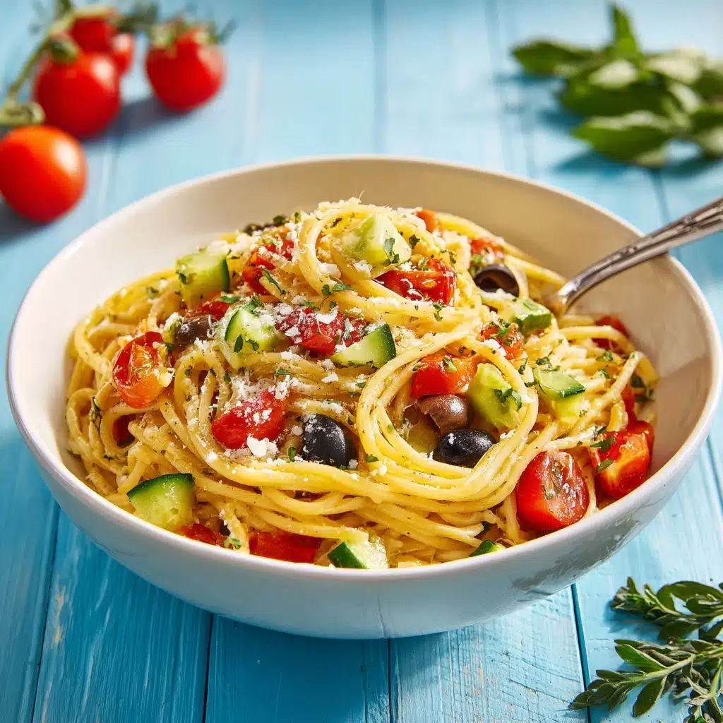 Italian Spaghetti Salad Recipe