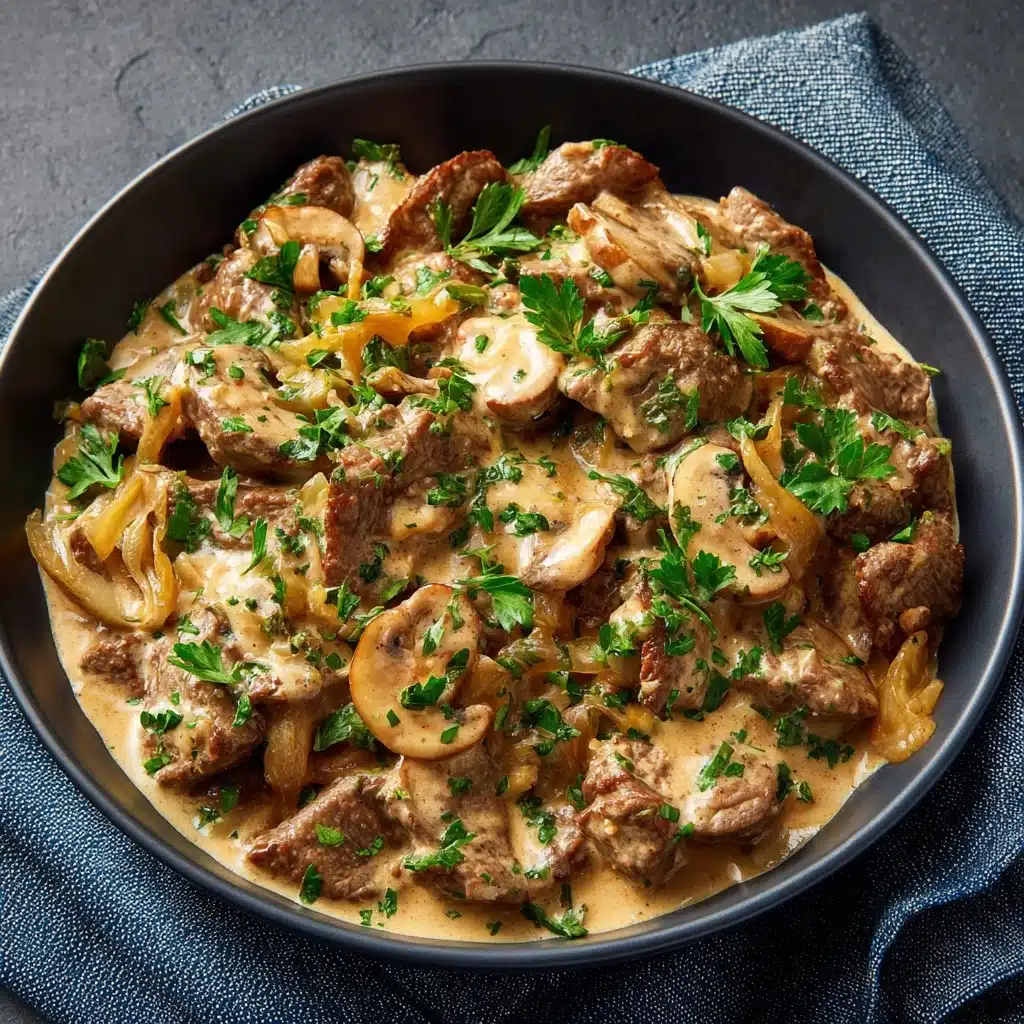 Keto Beef Stroganoff Recipe - Recipe Image