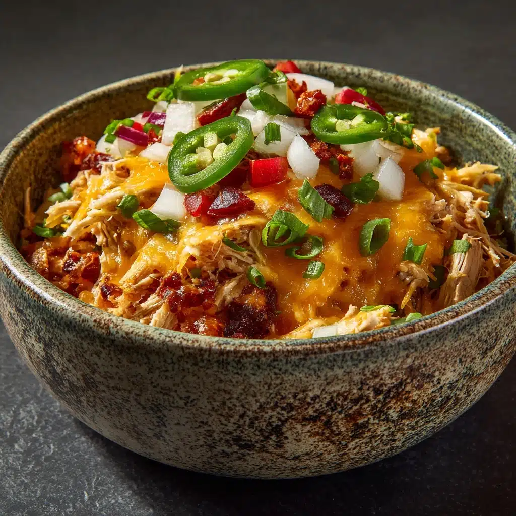 Jalapeño Buffalo Chicken Casserole Recipe