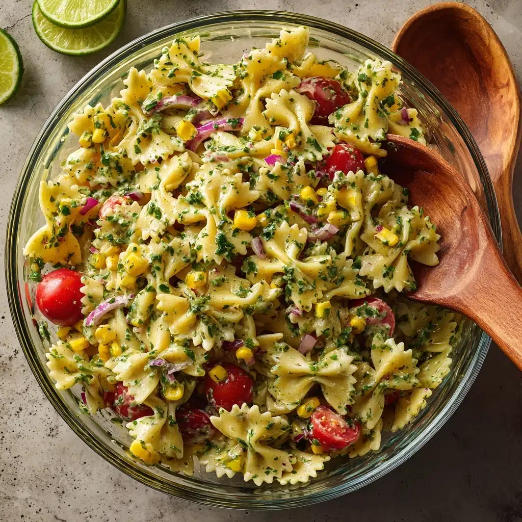 Cilantro Lime Pasta Salad Recipe - Recipe Image