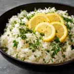 Greek Lemon Rice Recipe