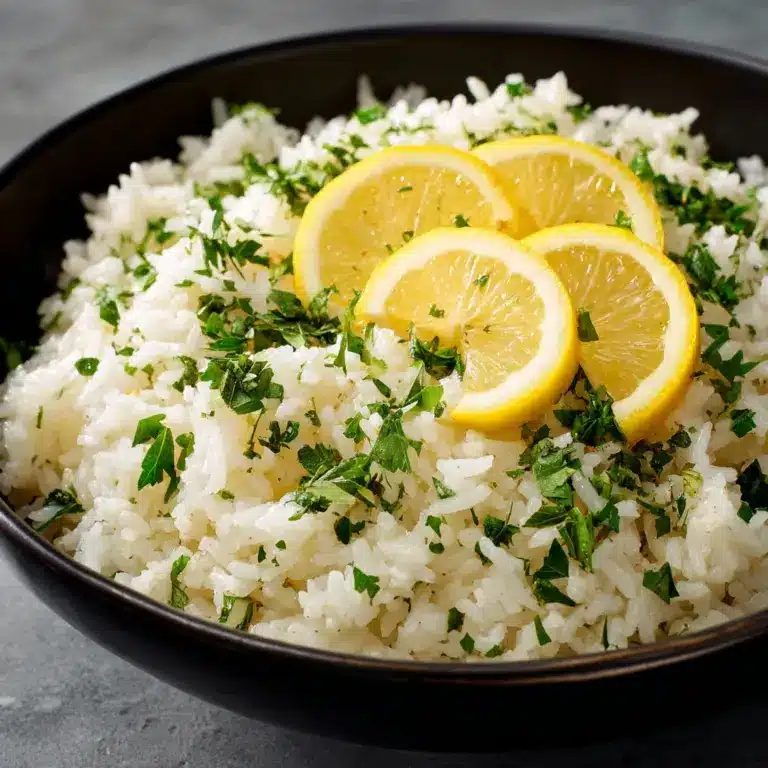 Greek Lemon Rice Recipe