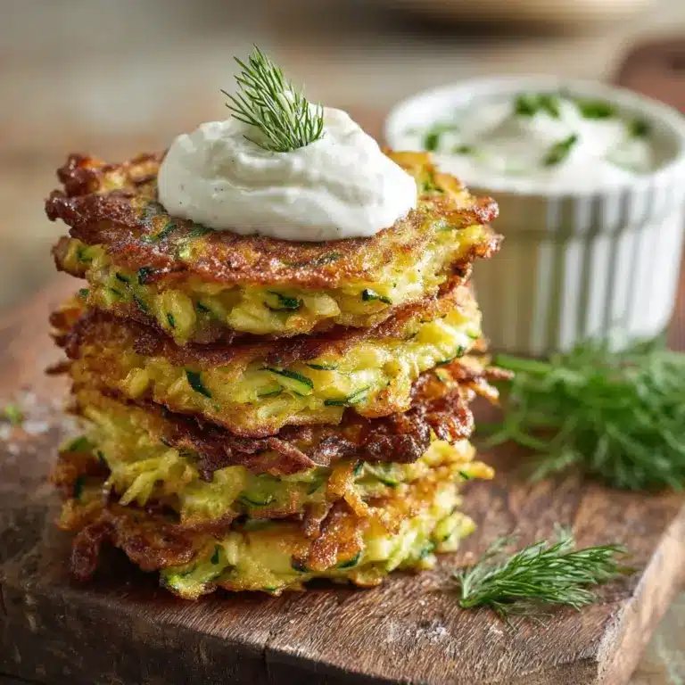 Kolokithokeftedes (Greek Zucchini Fritters) Recipe