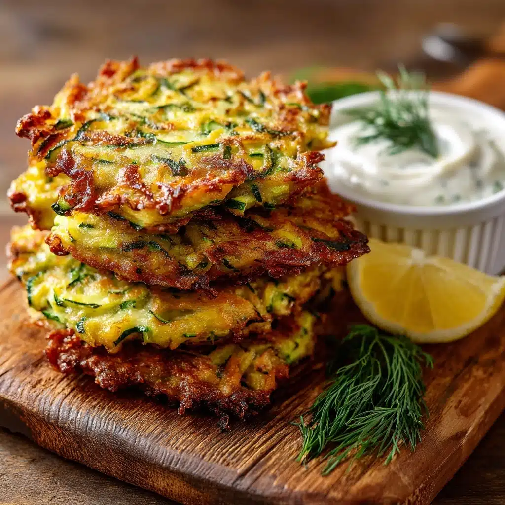 Kolokithokeftedes (Greek Zucchini Fritters) Recipe - Recipe Image