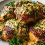 Za'atar Chicken Thighs with Tahini and Garlic Recipe