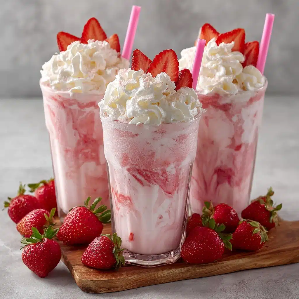 Pink Strawberry Coconut Refresher Recipe