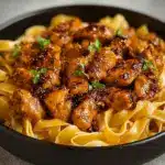 Spicy Cajun Honey Butter Chicken & Pasta Recipe