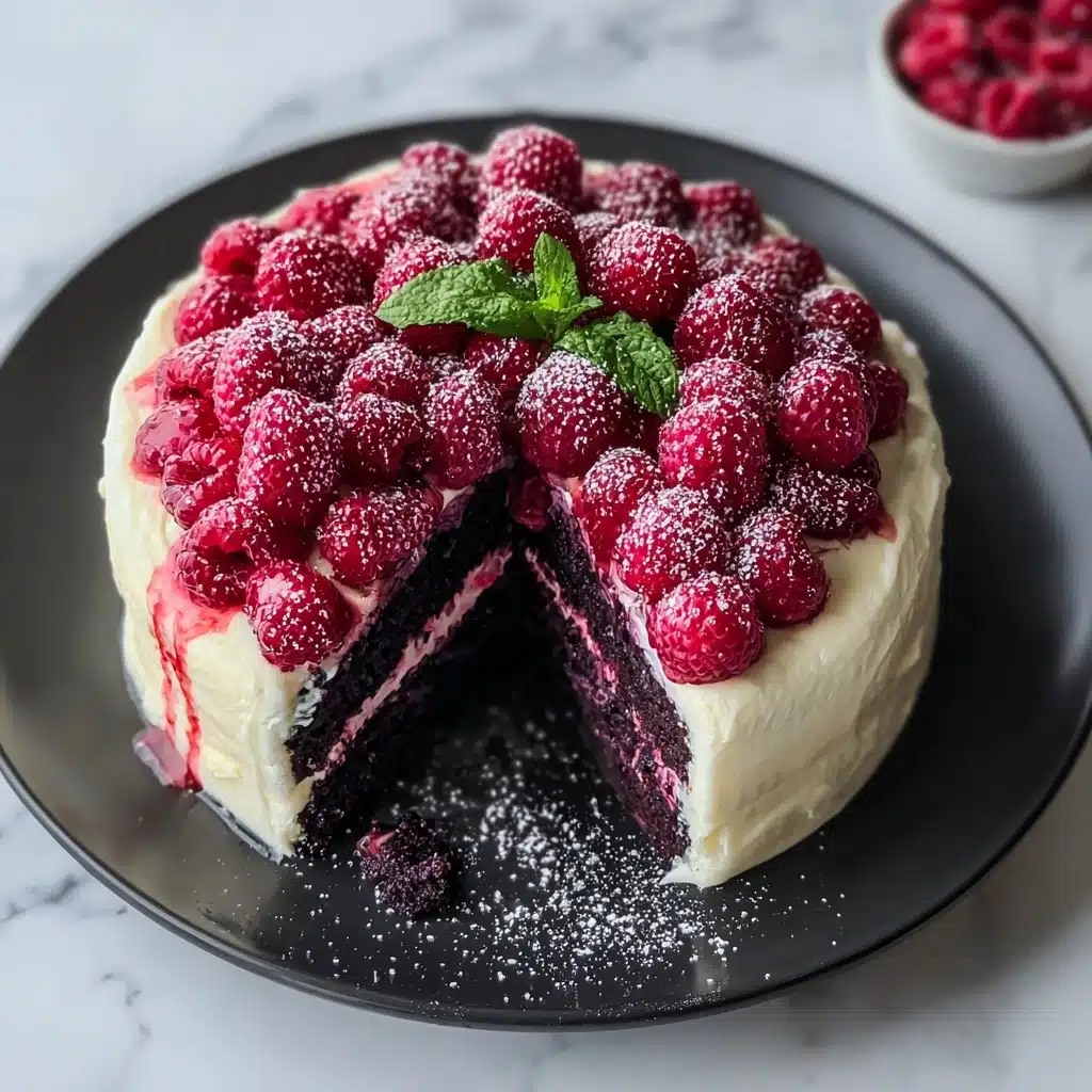 White Chocolate Raspberry Dream Cake Recipe - Recipe Image