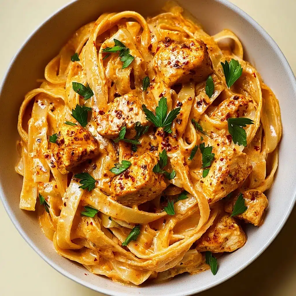 Cowboy Butter Chicken Linguine Recipe - Recipe Image