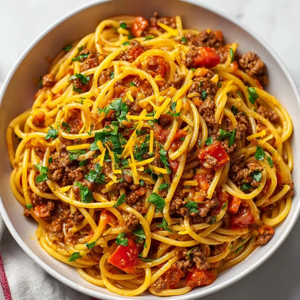 Taco Spaghetti Recipe - Recipe Image