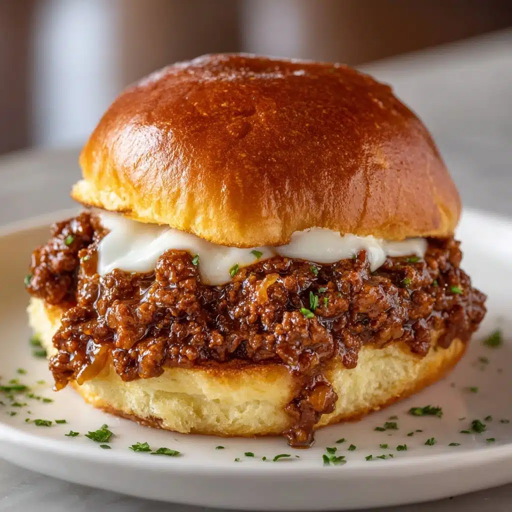 Irresistible French Onion Beef Sloppy Joes Recipe