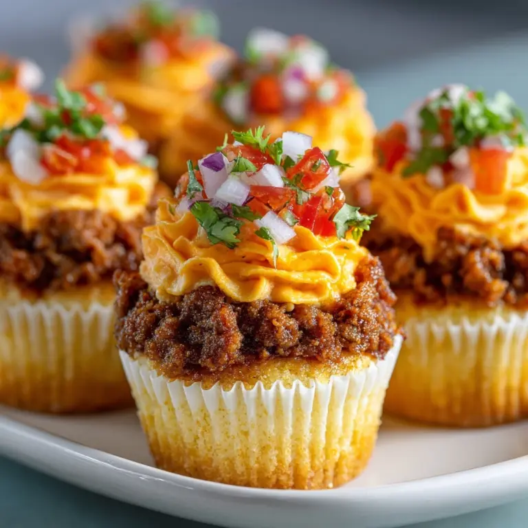 Taco Cupcakes Delight: A Flavorful Appetizer Recipe