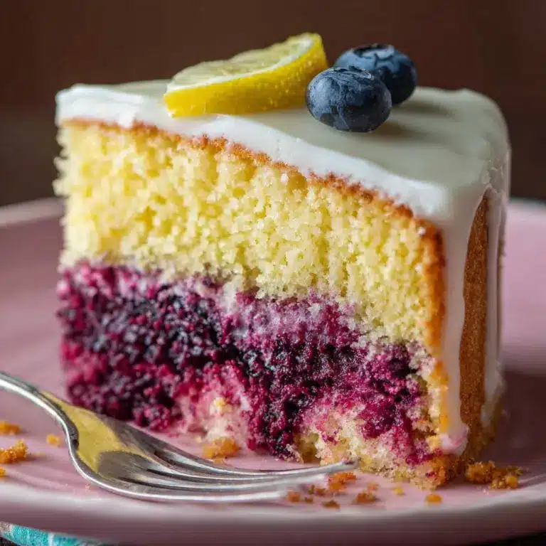 Lemon Blueberry Sheet Cake Recipe