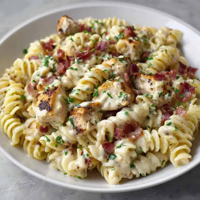 Chicken Bacon Ranch Pasta Recipe
