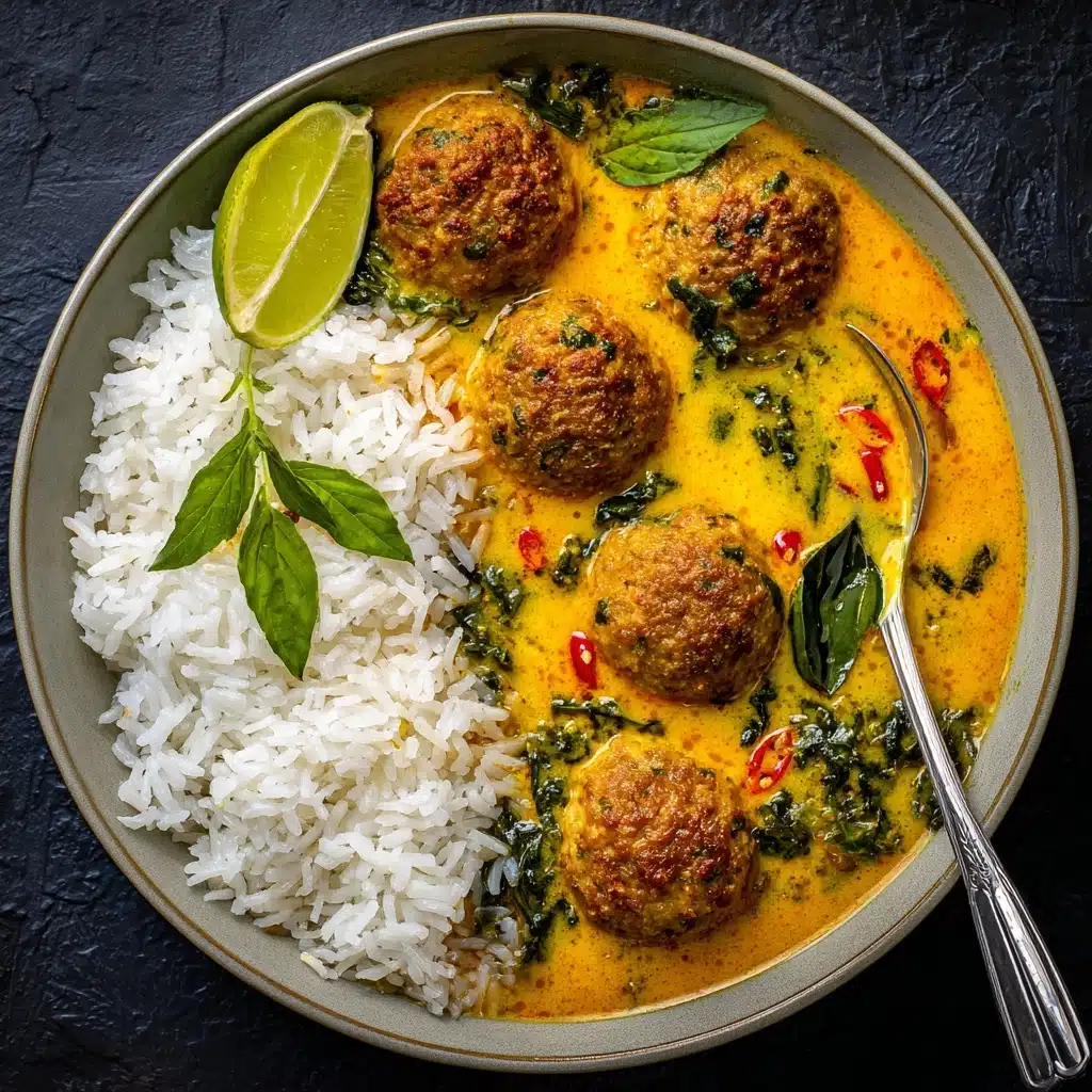 Coconut Chicken Meatballs Recipe - Recipe Image