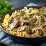 Keto Beef Stroganoff Recipe