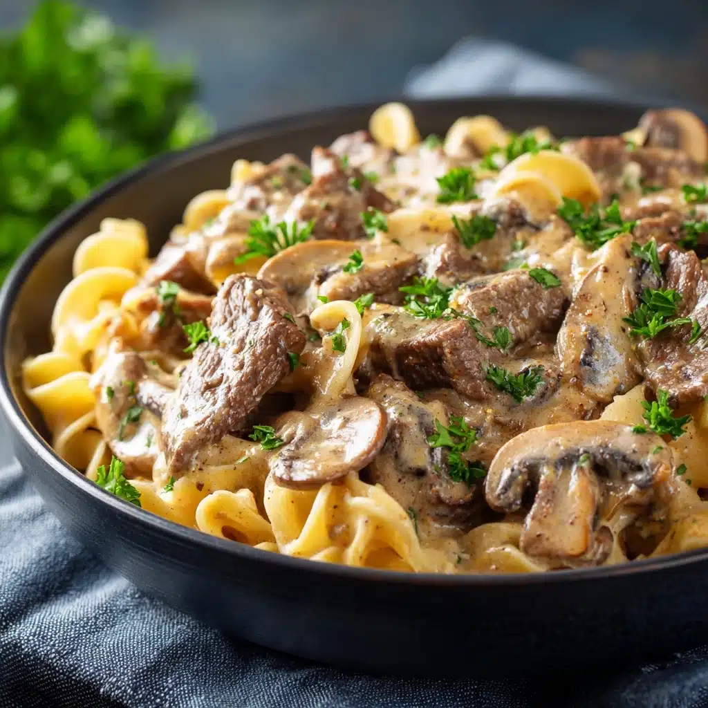 Keto Beef Stroganoff Recipe