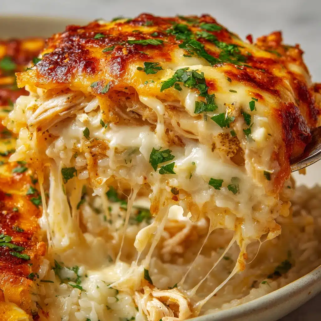 Healthy Chicken Cauliflower Rice Casserole Recipe