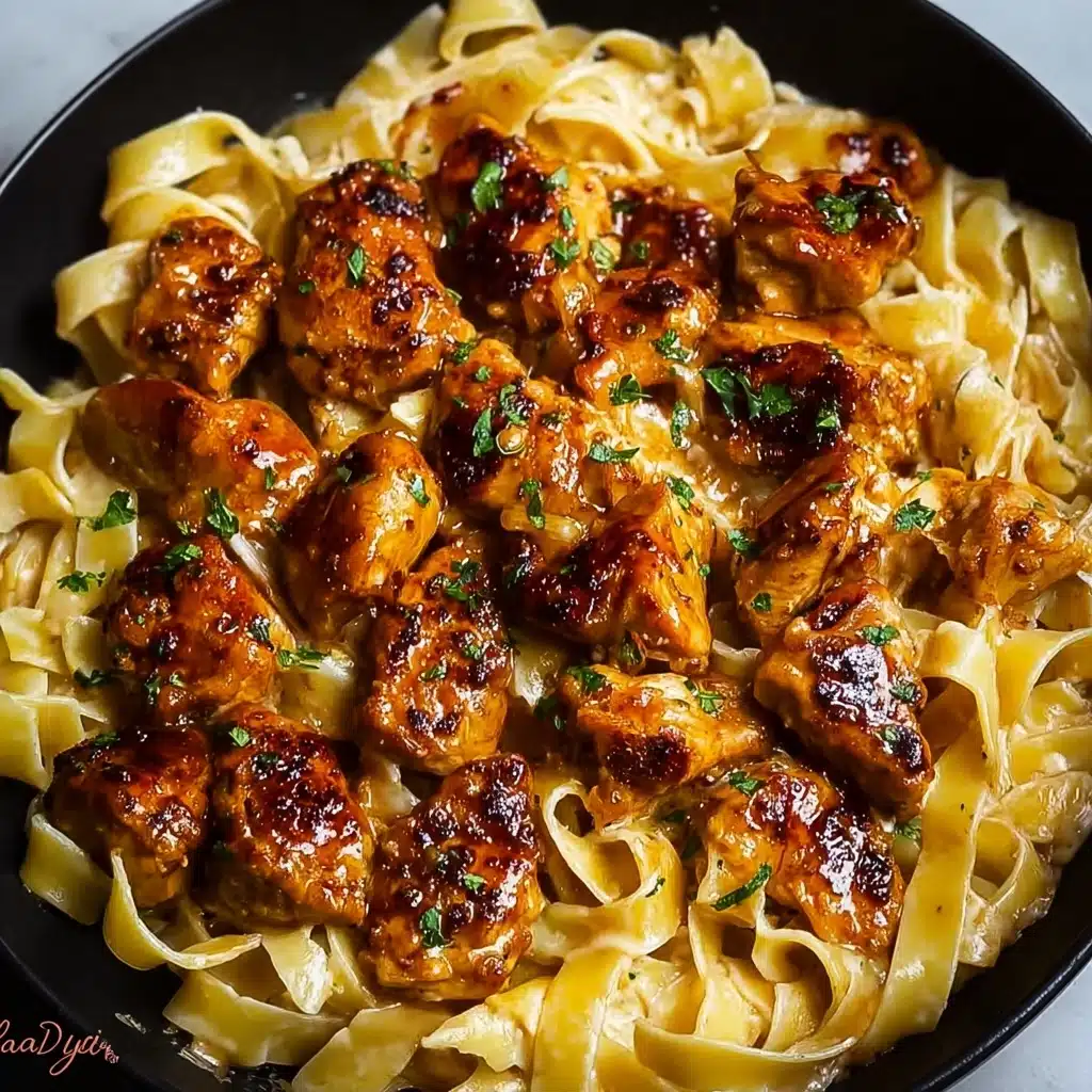 Spicy Cajun Honey Butter Chicken & Pasta Recipe - Recipe Image