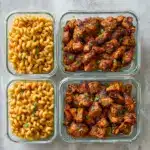 High-Protein Honey Garlic Butter Chicken with Mac & Cheese Recipe