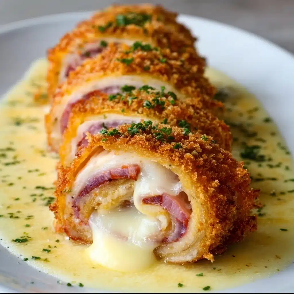 crispy creamy chicken cordon bleu Recipe