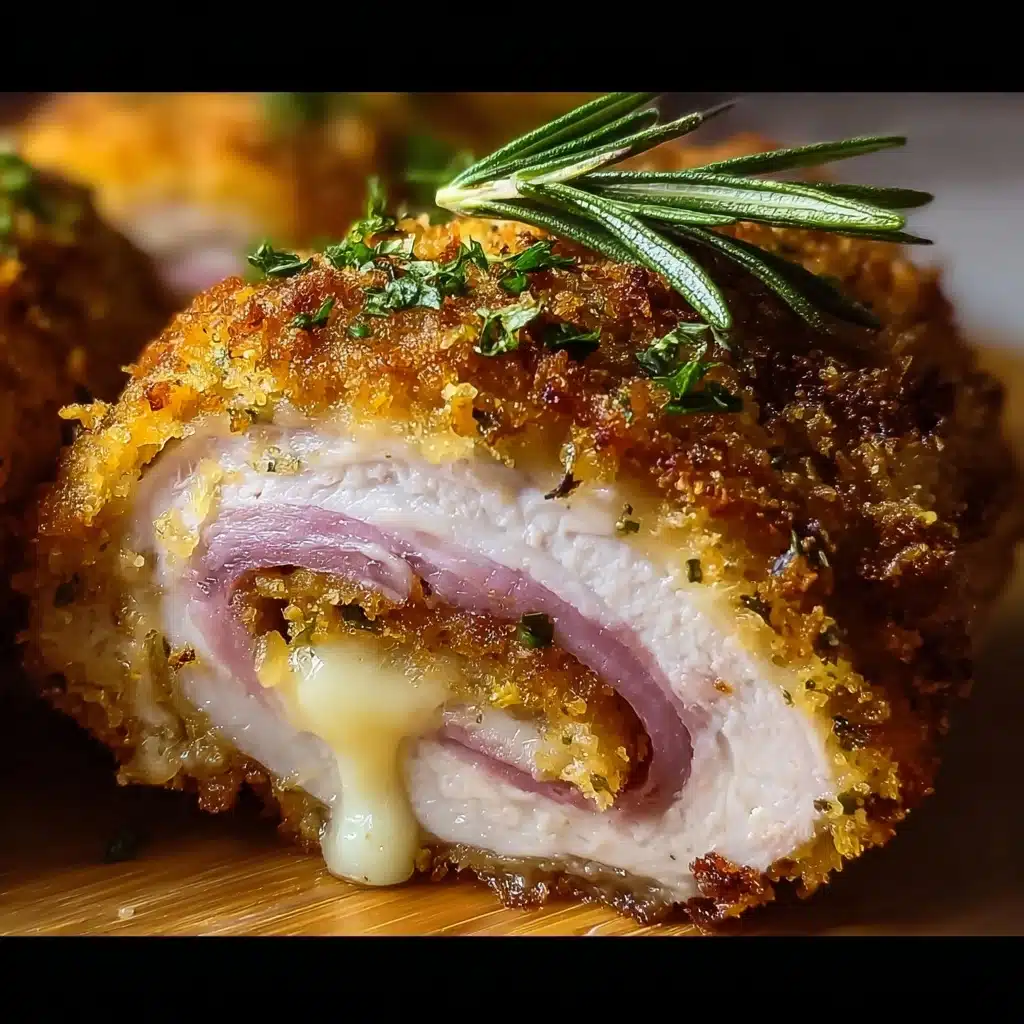 crispy creamy chicken cordon bleu Recipe - Recipe Image
