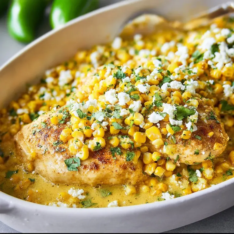 Mexican Street Corn Chicken Recipe