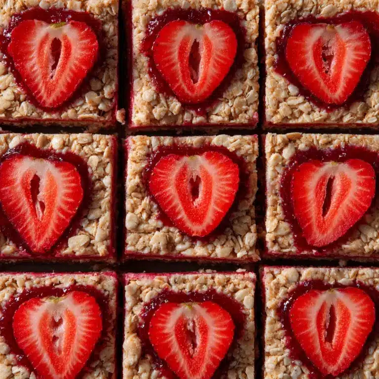 Strawberry Oatmeal Bars Recipe