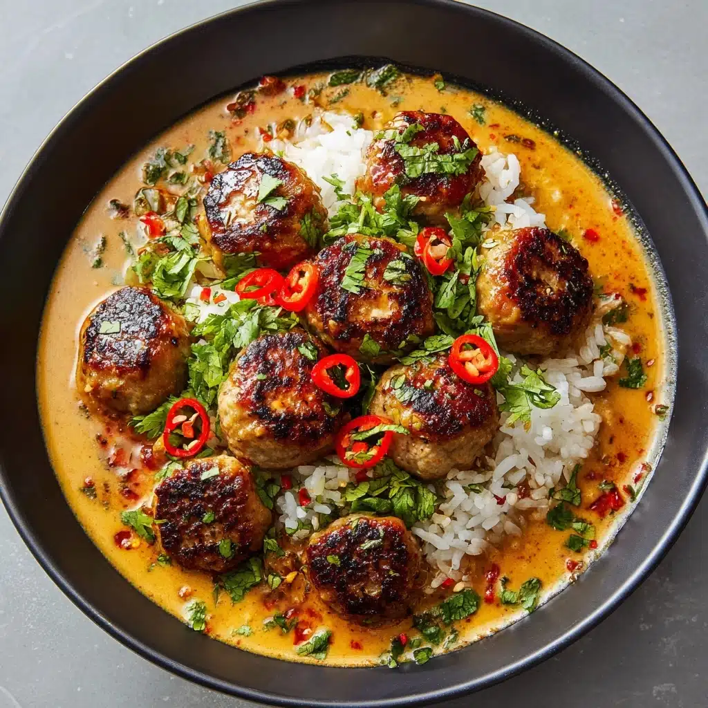 Coconut Chicken Meatballs Recipe
