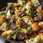 Garlic Cauliflower Mushroom Skillet: Quick & Delicious Dish Recipe