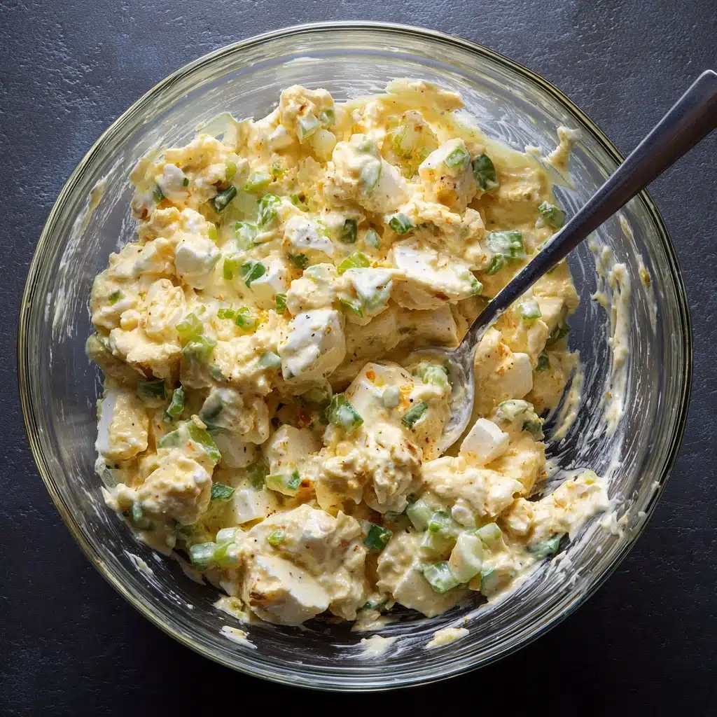 Simple Cottage Cheese Egg Salad Recipe - Recipe Image
