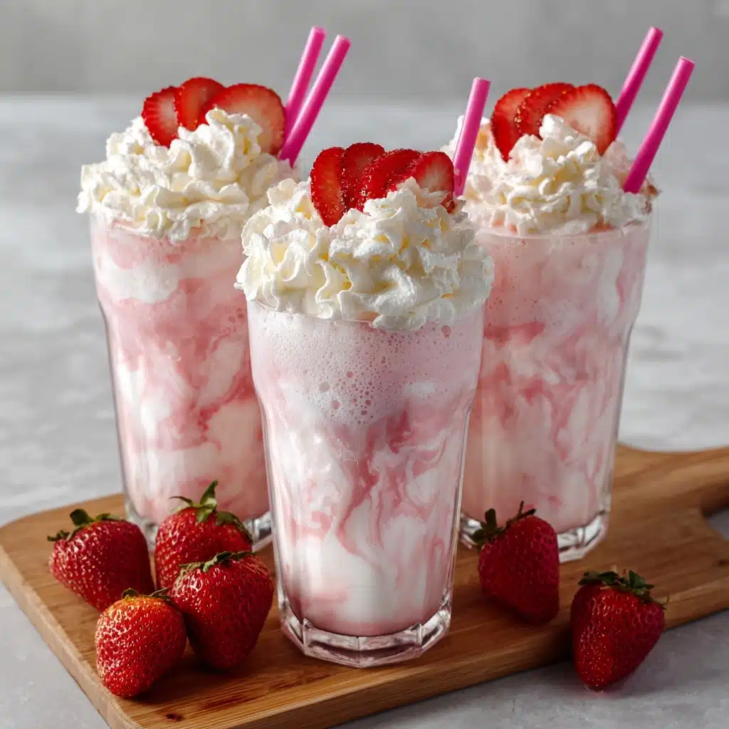 Pink Strawberry Coconut Refresher Recipe - Recipe Image