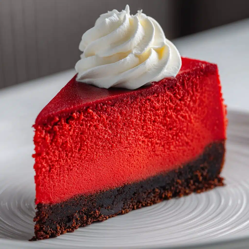Red Velvet Cheesecake Recipe - Recipe Image