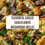Garlic Cauliflower Mushroom Skillet: Quick & Delicious Dish Recipe