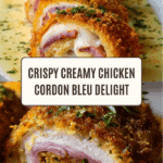 crispy creamy chicken cordon bleu Recipe