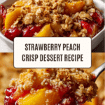 Strawberry Peach Crisp Dessert Recipe